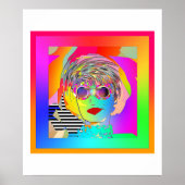 ダークグラスとスミークを身に着けている ポスター (正面)