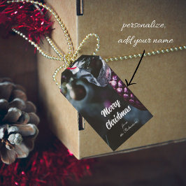 ダークグラマークリスマスオーナメント ギフトタグ