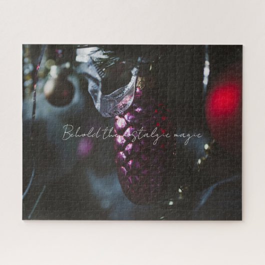 ダークグラマークリスマスオーナメント ジグソーパズル (横)