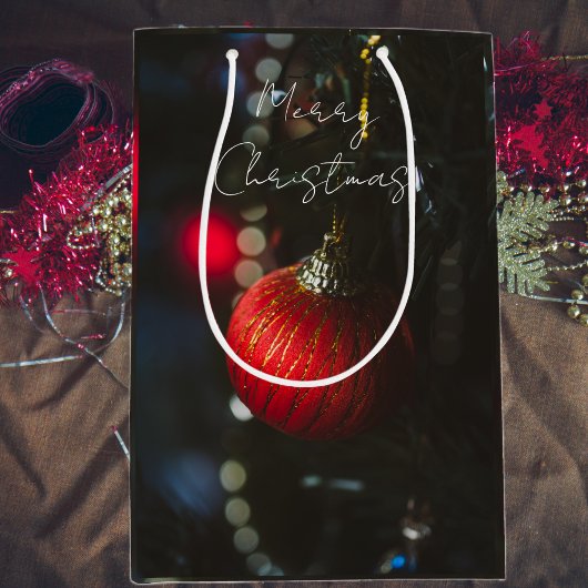 ダークグラマークリスマスオーナメント ミディアムペーパーバッグ