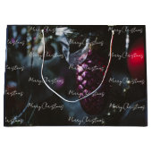 ダークグラマークリスマスオーナメント ラージペーパーバッグ (正面)