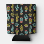 ダークグランジサボテン模様 缶クーラー (裏面)