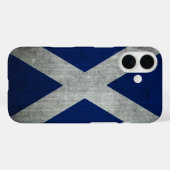 ダークグランジスコットランド国旗 Case-Mate iPhoneケース (裏面 (横))