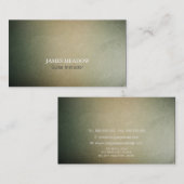 ダークグランジミュージックミュージシャンギター先生 名刺 (正面/裏面)