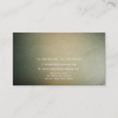 ダークグランジミュージックミュージシャンギター先生 名刺 (裏面)