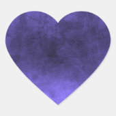 ダークグランジ - インディゴ ハートシール (正面)