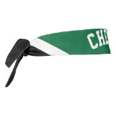 ダークグリーンのチアリーダーの衣装 タイヘッドバンド (回転270)