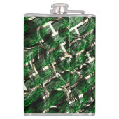 ダークグリーンの壁効果と最も暗い泡？ フラスク (裏面)