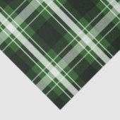 ダークグリーンの格子縞 薄葉紙 (詳細)