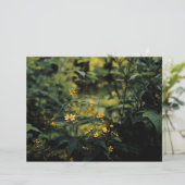 ダークグリーンの牧草地 自然写真 スクラップブック用紙 (スタンド正面)