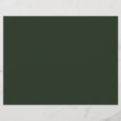ダークグリーンの牧草地 自然写真 スクラップブック用紙 (裏面)