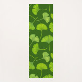 ダークグリーンの銀杏 ヨガマット (正面)