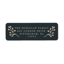 ダークグリーンギルドフローラクリスマス差出人住所