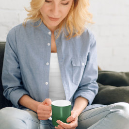 ダークグリーンコーヒーマグ コーヒーマグカップ