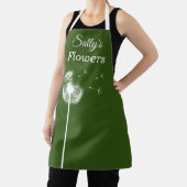 ダークグリーンダンデリオンエプロン エプロン (インサイチュ)