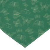 ダークグリーンバタフライプリントインスパイア自然 テーブルクロス (アングル)