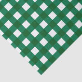 ダークグリーンバッファローチェックのプレイドクリスマス 薄葉紙 (詳細)