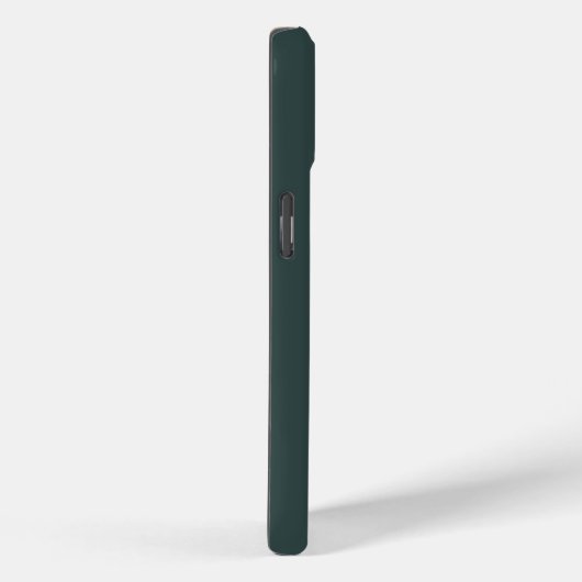 ダークグリーンモダン金ゴールドレタリングスクリプト Case-Mate iPhoneケース (裏面 / 右)