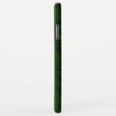 ダークグリーンレース付きメタリックグリーン背景 Case-Mate iPhoneケース (裏面/右)