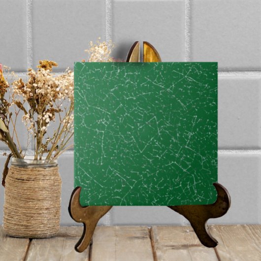 ダークグリーン割れ釉薬テクスチシンプルャモダンー タイル