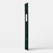 ダークグリーン大理石、シームレスなテクスチャ。 Case-Mate iPhoneケース (裏面 / 右)