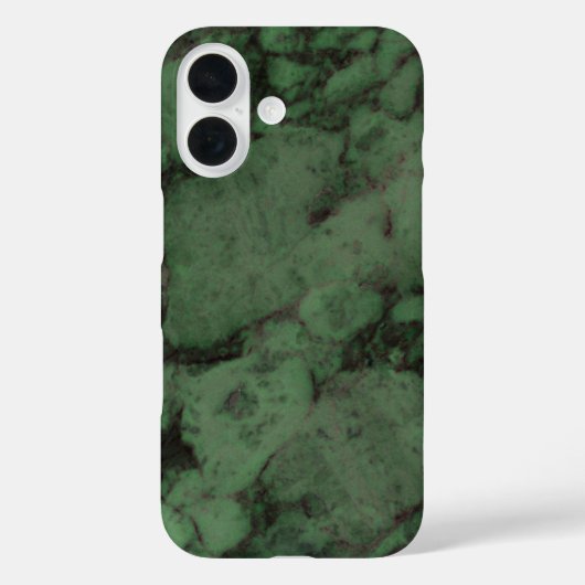 ダークグリーン大理石 Case-Mate iPhoneケース (裏面)