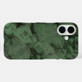 ダークグリーン大理石 Case-Mate iPhoneケース (裏面 (横))