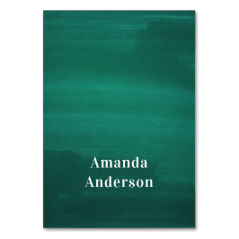 ダークグリーン結婚の座席表。エメラルド テーブルナンバー