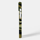 ダークグリーン迷彩柄 Case-Mate iPhoneケース (裏面 / 左)