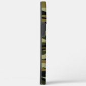 ダークグリーン迷彩柄 Case-Mate iPhoneケース (裏面 / 右)