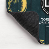 ダークグリーン醸造所のパーソナライズテーマ マウスパッド (コーナー)