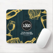 ダークグリーン醸造所のパーソナライズテーマ マウスパッド (マウス)