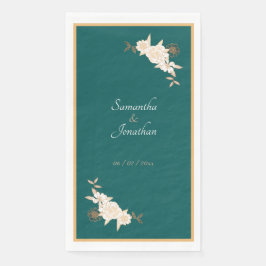 ダークグリーン(クリームバラ結婚付)