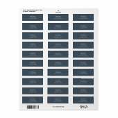 ダークグリーン ラベル (フルシート)