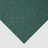 ダークグリーン(金ゴールドと白い星) 薄葉紙 (詳細)
