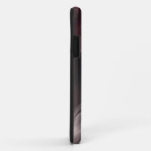 ダークグレイエレガントにスモーキーの大理石 Case-Mate iPhoneケース (裏面/右)