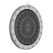 ダークグレイ点 ダーツボード (正面左)