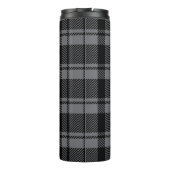 ダークグレーとブラックプライド（モノグラム名） タンブラー (裏面)