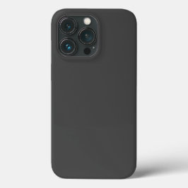 ダークグレーのミニマエレガントリスト iPhone 13 PROケース