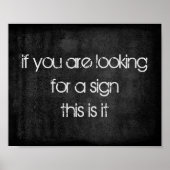 ダークグレーのユーモア引用文動揺して文字 ポスター (正面)