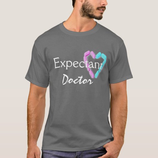 ダークグレーの妊婦 Tシャツ (正面)
