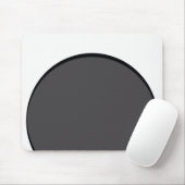 ダークグレーの点 マウスパッド (マウス)