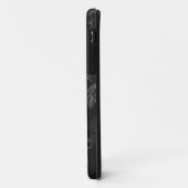 ダークグレーの石モノグラムiphoneケース Case-Mate iPhoneケース (裏面/左)