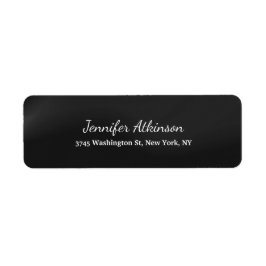 ダークグレークリエイティブ手書き入力プレーンシンプル ラベル