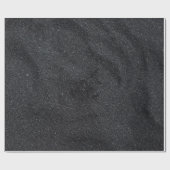 ダークグレーグリッター ラッピングペーパー (フラット)