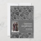 ダークグレーフローラ セーブザデート (正面)