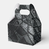 ダークグレーモザイクガラス切り妻用箱 フェイバーボックス (裏面サイド)