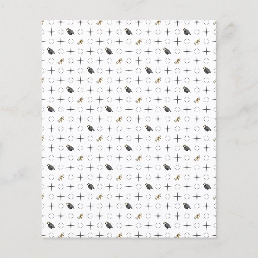 ダークグレー卒業キャップ&ディプロマスクラップブック (正面)