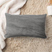 ダークグレー花崗岩の枕 ランバークッション (ブランケット)