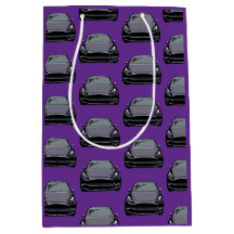 ダークグレー電気自動車SUVカーパープル